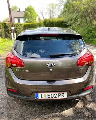 Kia Ceed cena 34500 przebieg: 173500, rok produkcji 2015 z Biała małe 466